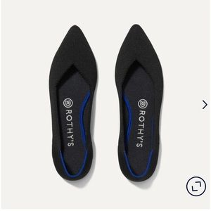 Rothy’s The Point  in Black Solid